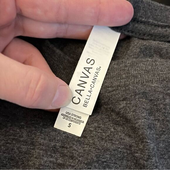 Women's Dark Gray Hamilton Graphic Short Sleeve Tee Size Small - Picture 5 of 6